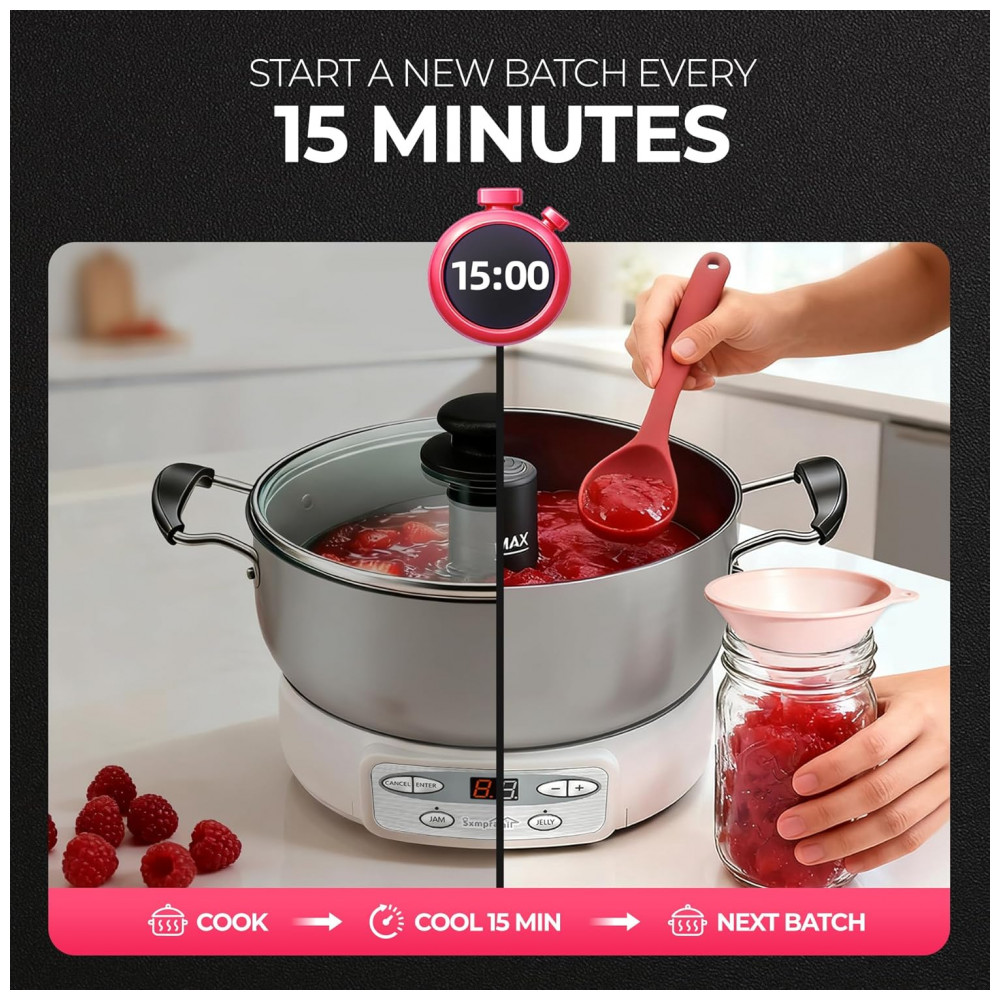 ECTQN8RX2XPF0B_4-1.jpg - Máquina Automática para Geléia 1000W, 2L por Lote SmartStir - Faça Deliciosas Geleias Caseiras Facilmente,Sxmprail