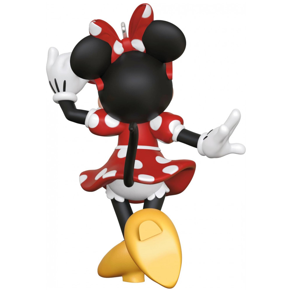 ECTQN9ZKB3RD0B_5-1.jpg - Ornamento Hallmark Keepsake Natal 2025 Disney Minnie Mouse Sunny Chic, Decoração Elegante para Fãs Disney