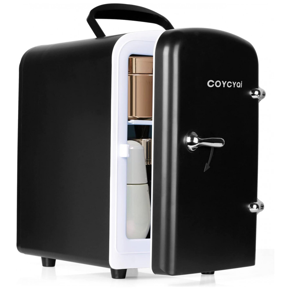 ECTQNFSDT5Q90B_0.jpg - Mini Geladeira para Skincare 4 Litros com USB Portátil 5V COYCYQI ETC4 Preto