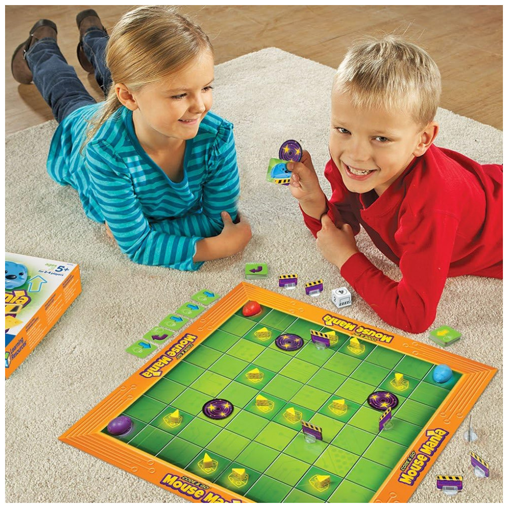 Learning Resources Code & Go Mouse Mania – Jogo de Tabuleiro Educacional, Programação e Pensamento Crítico para Crianças a partir de 5 anos - Imagem 3