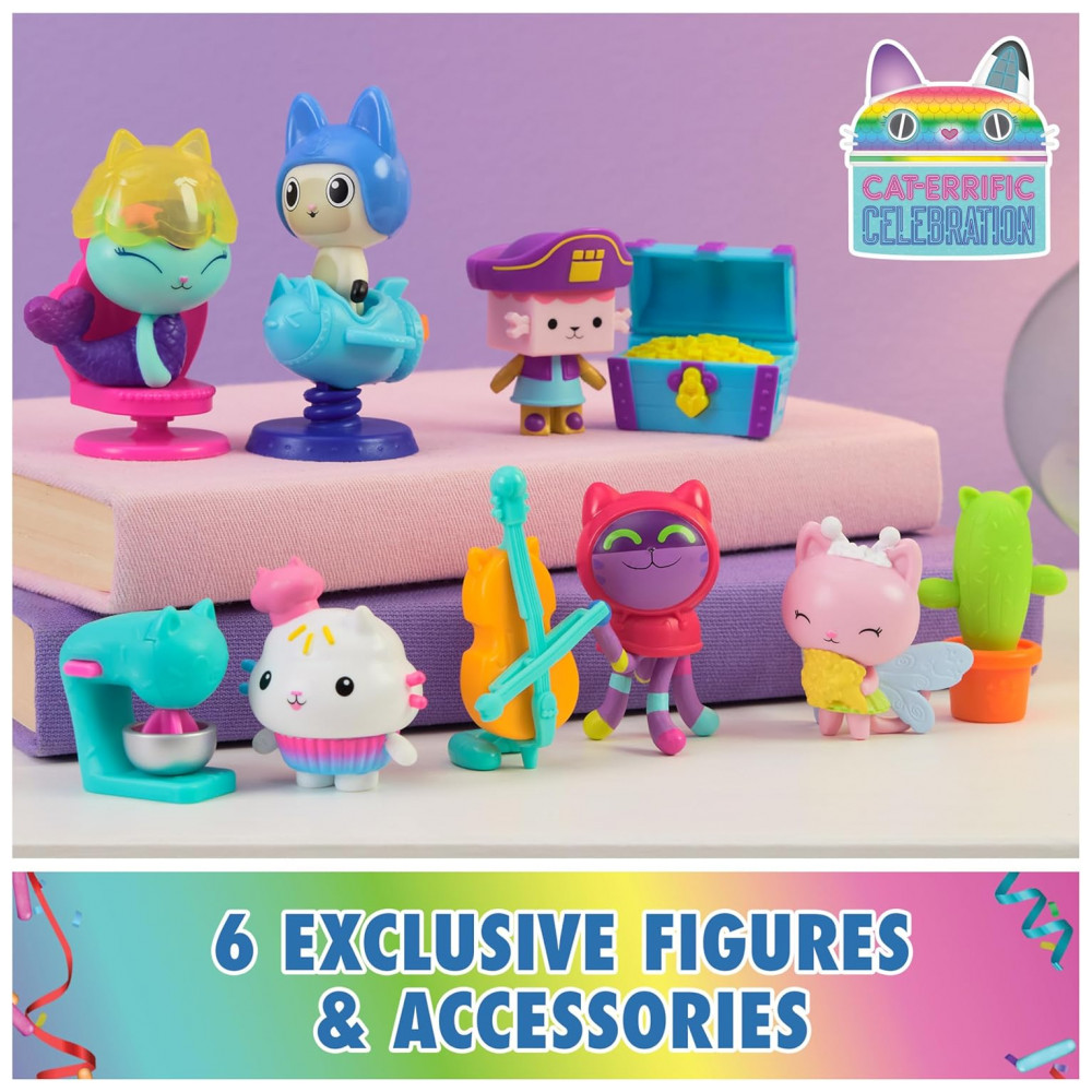 ECTQNLY2G5DD0B_1-2.jpg - Brinquedo Gabbys Dollhouse Conjunto de Presente com 12 Figuras de História 6 Figuras e 6 Acessórios para Casinha de Bonecas Brinquedo para Meninas