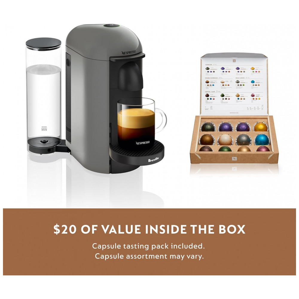 ECTQNQKV31N10B_6-1.jpg - Máquina de Café e Espresso Breville Nespresso VertuoPlus Cinza