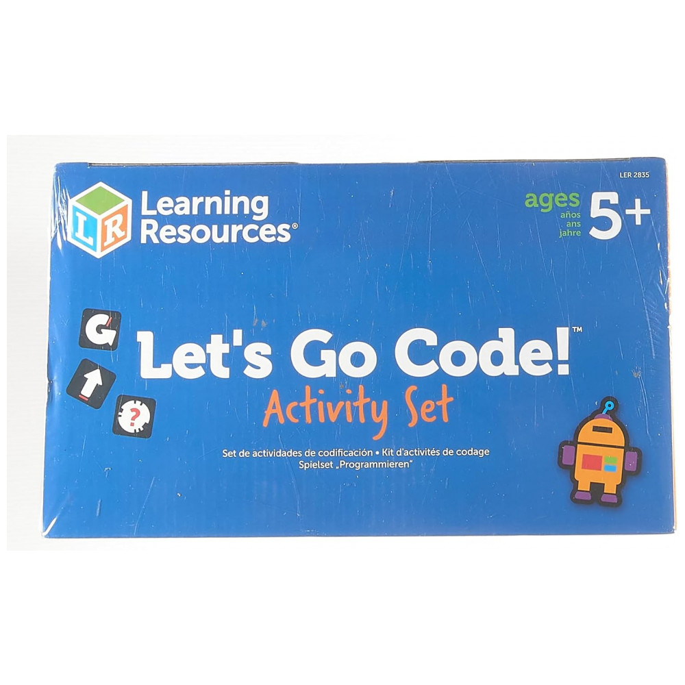 Kit Atividades Learning Resources Let’s Go Code! – 50 Peças para Crianças 5+, Introdução Lúdica à Programação e Habilidades STEM - Imagem 11