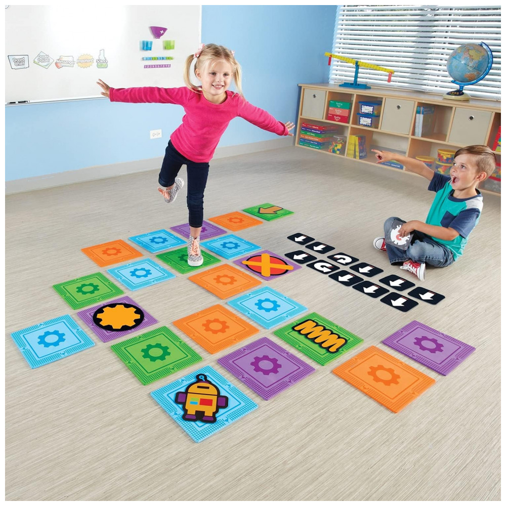 Kit Atividades Learning Resources Let’s Go Code! – 50 Peças para Crianças 5+, Introdução Lúdica à Programação e Habilidades STEM - Imagem 4