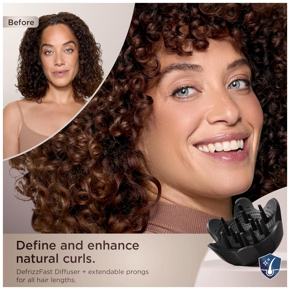 ECTQP4H78ZDD0B_7-1.jpg - Secador de Cabelo de Alto Desempenho Profissional Shark SpeedStyle Pro com Sistema de Proteção do Couro Cabeludo e Suite de Secagem IQ Speed Styling,