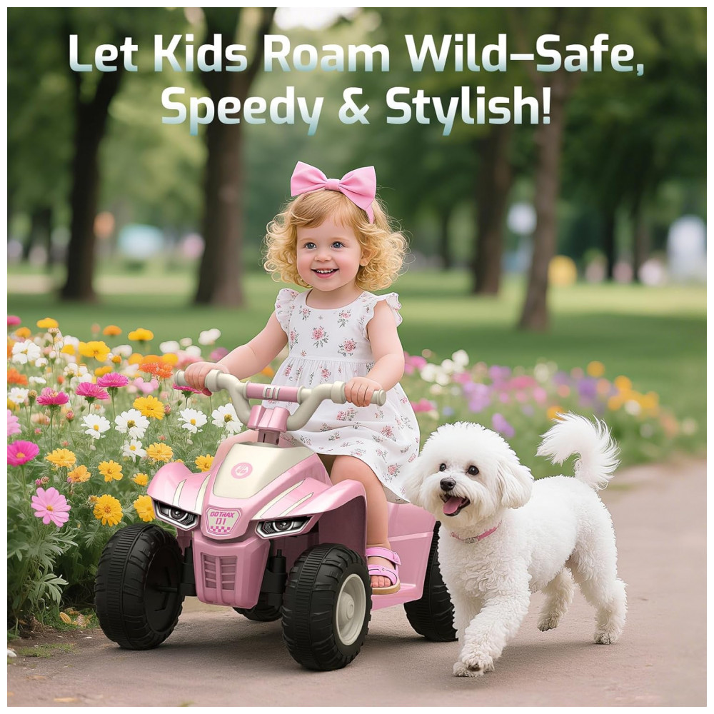 ECTQP4QDHG5F0B_1-1.jpg - Carro Elétrico Infantil Gotrax RT1 12V Azul para Crianças 1,5-4 Anos, com Bateria de Chumbo, Pneus Grandes de 8" e Controle Fácil