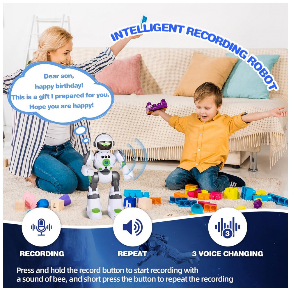 ECTQP4Y882FC0B_1-1.jpg - Robô Programável Preto e Prateado – Zreswap Robot Toys: Programmable Dancing Robot com Controle Remoto, Gravação de Voz e Controle por Gestos