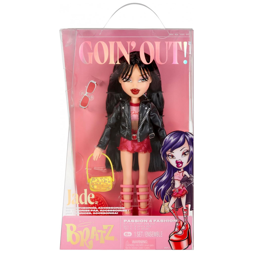 Boneca de Moda Bratz Goin Out! Jade com Acessórios