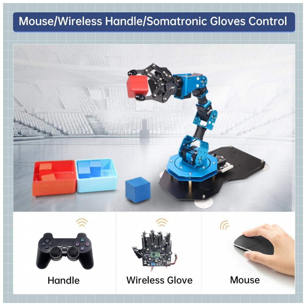 ECTQPG2YK7PB0B_1-1.jpg - Hiwonder Braço Robótico xArm ESP32 Open-Source Cinza – Kit de Programação MicroPython & Desenvolvimento Secundário