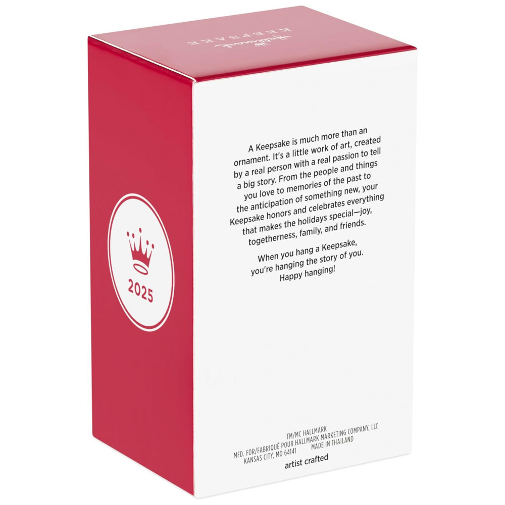 ECTQPNRG73RD0B_7-1.jpg - Enfeite Natalino Hallmark Keepsake 2025 Disney/Pixar Wall-E, Plástico, 5,7 x 7 x 5,7cm