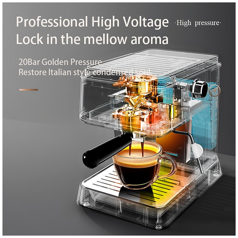 ECTQPV9FVNHF0B_1-1.jpg - Máquina de Espresso 20 Bar, PID, Vaporizador Profissional, Tanque Removível 1,48L, BQEUCE, Preta, 110V