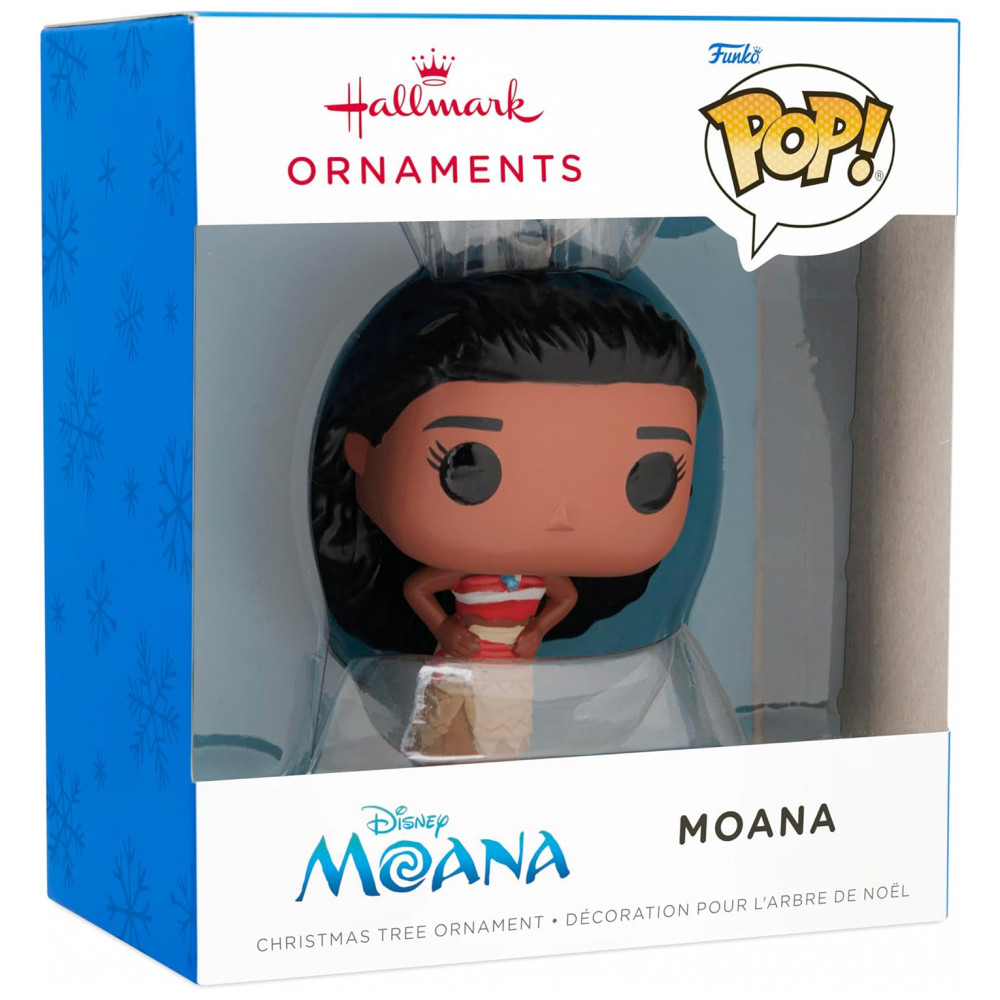 ECTQPWPC7TSC0B_2-1.jpg - Enfeite de Natal Hallmark Disney Princesa Moana Funko POP! em Resina Multicolorido, 7,73x5,59x4,45 cm