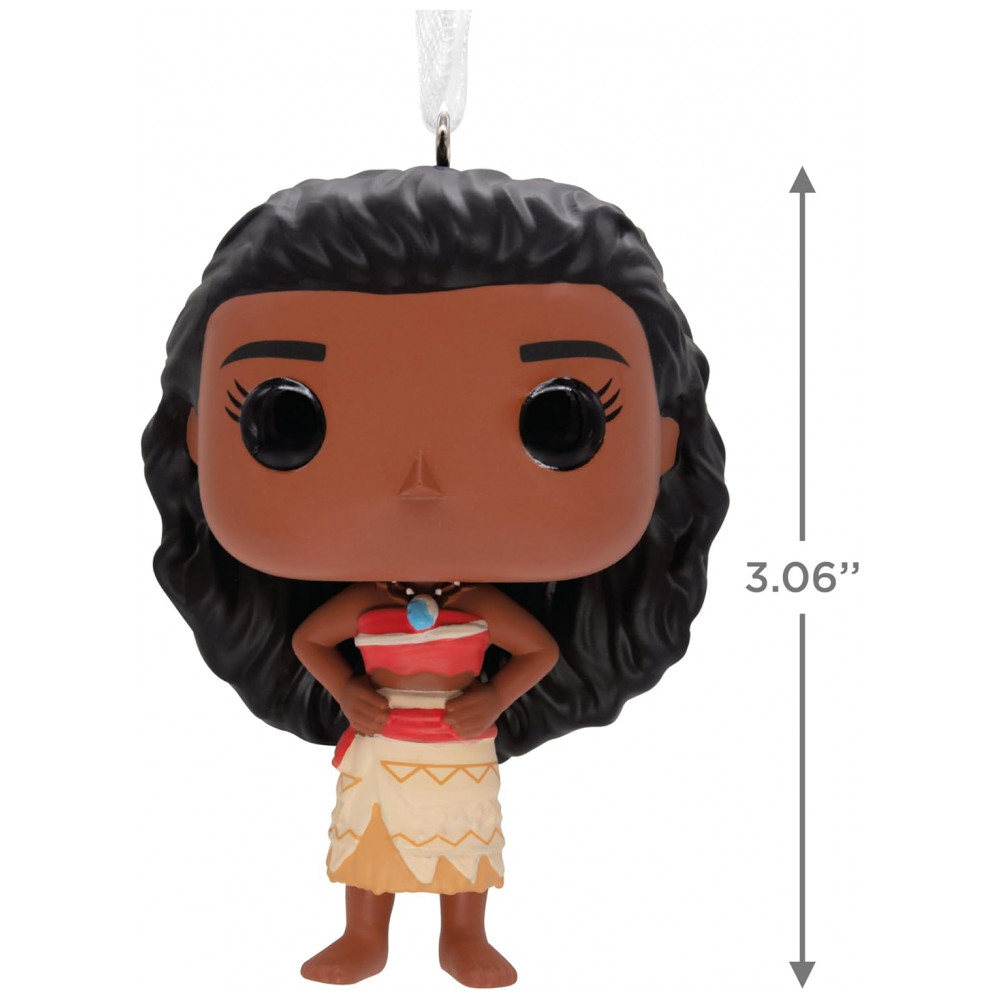 ECTQPWPC7TSC0B_3-1.jpg - Enfeite de Natal Hallmark Disney Princesa Moana Funko POP! em Resina Multicolorido, 7,73x5,59x4,45 cm