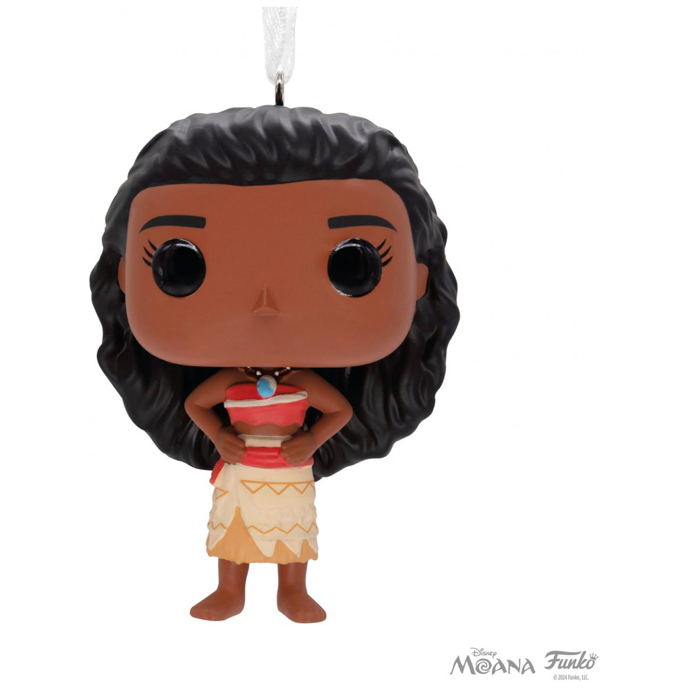 ECTQPWPC7TSC0B_5-1.jpg - Enfeite de Natal Hallmark Disney Princesa Moana Funko POP! em Resina Multicolorido, 7,73x5,59x4,45 cm