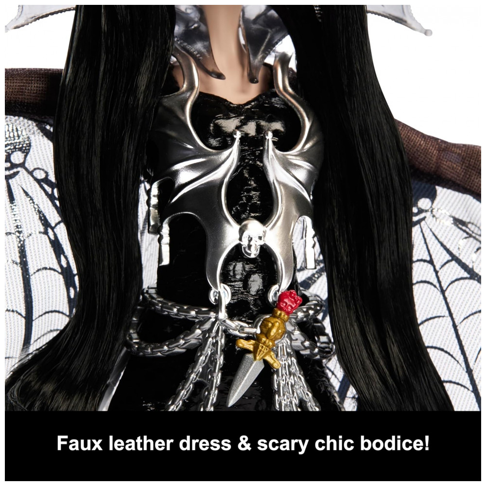 ECTQPYF5LZ9D0B_1-1.jpg - Boneca Monster High Skullector Elvira, Mistress of the Dark – Edição Exclusiva SDCC 2025