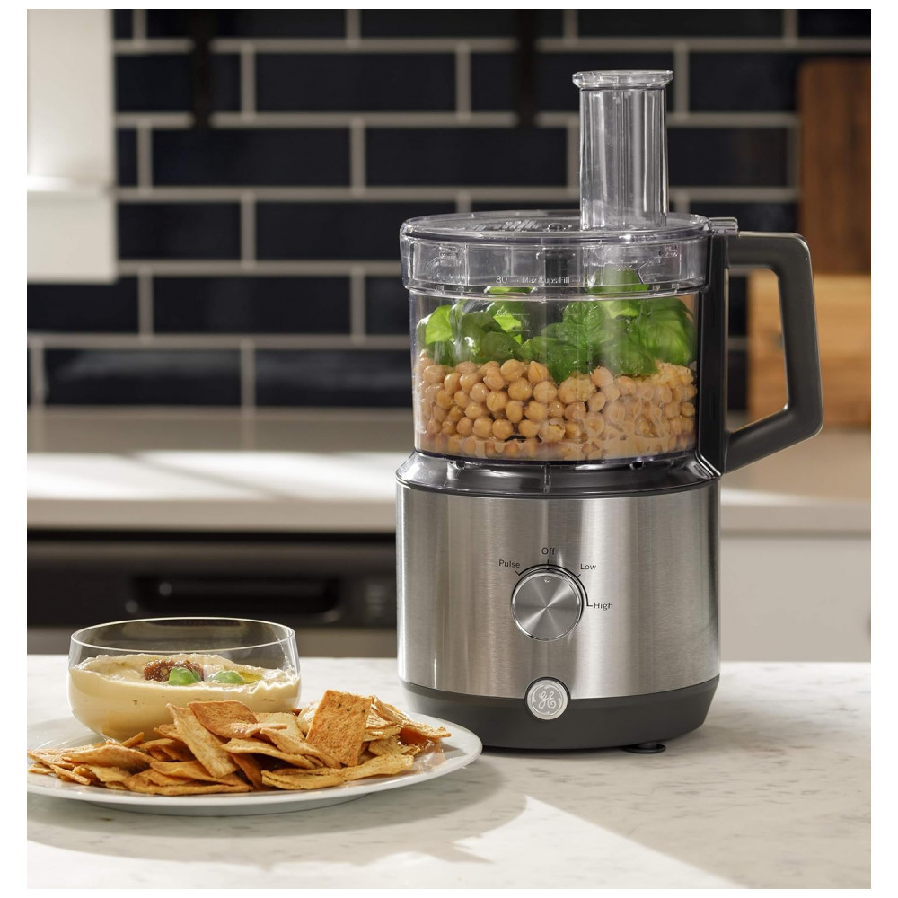 ECTQQ1RN2D190B_6.jpg - Processador de Alimentos 12 xícaras com 3 Velocidades e Acessórios, 110V 550W, GE, Prata