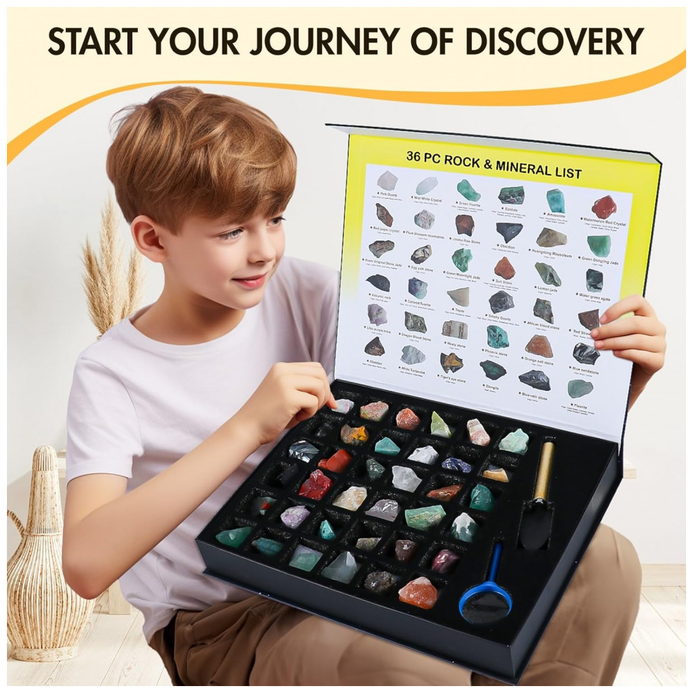 ECTQQ2QPXSMC0B_2-1.jpg - Kit Coleção de Pedras e Cristais Multicor – Caixa Exposição + Guias Educativos Científico e Decorativo para Crianças BTYCityMao