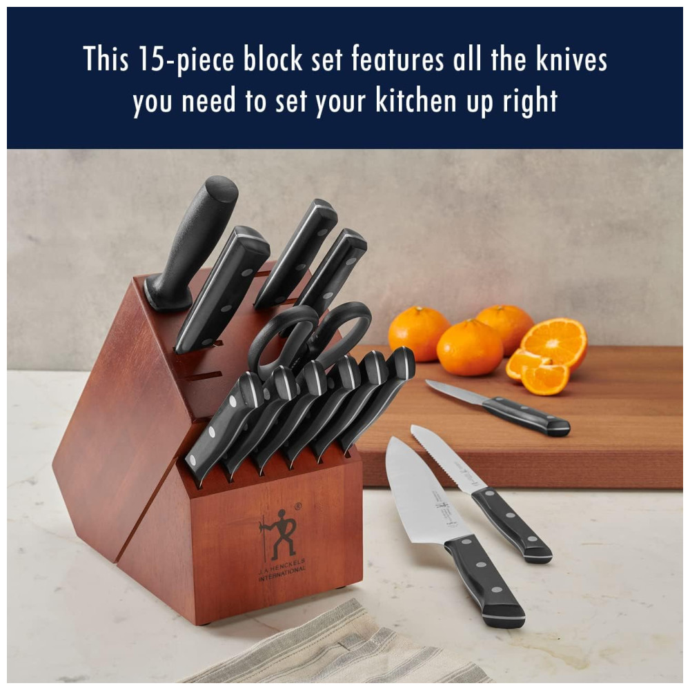 ECTQQ5ZKV9R70B_1-1.jpg - Conjunto de Facas em Aço Inoxidável com Bloco de Bancada 15 Peças HENCKELS 17571 015 Preto