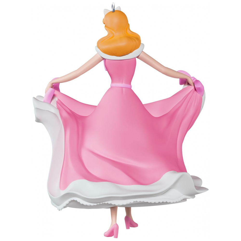 ECTQQB9NB3RD0B_5-1.jpg - Enfeite de Natal Hallmark Keepsake 2025, Disney Cinderela Um Lindo Vestido para Cinderela Musical