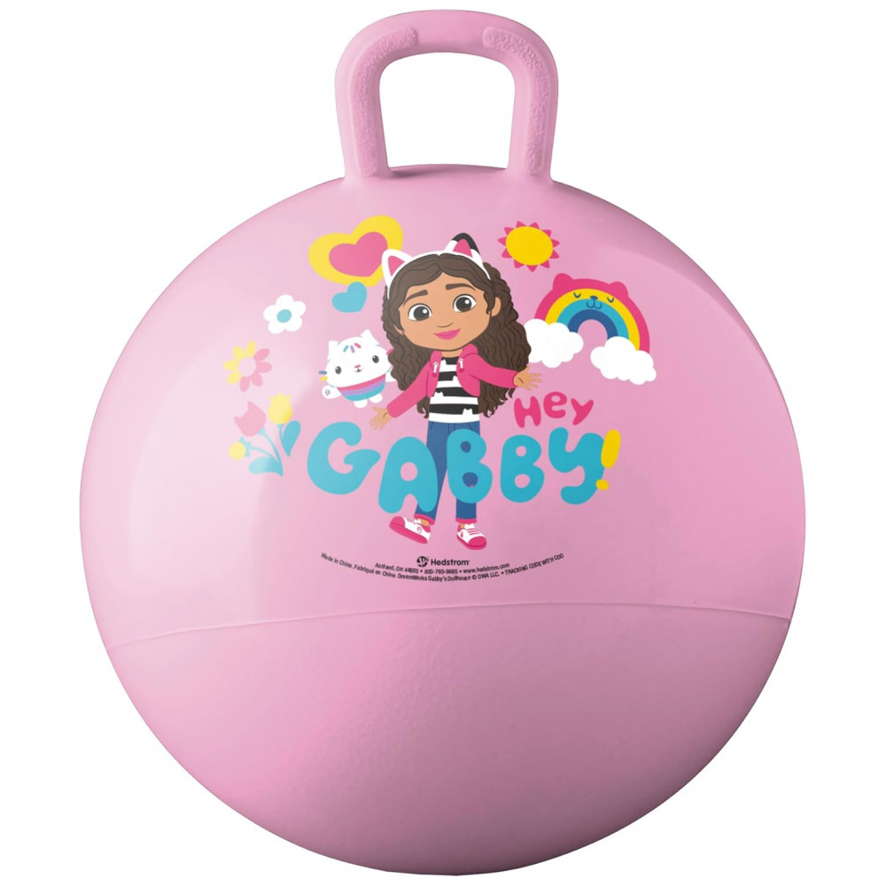 ECTQQCLNY1VC0B_0-2.jpg - Bola de Pula-Pula Hedstrom Gabbys Dollhouse Brinquedo de Salto para Crianças 381 cm