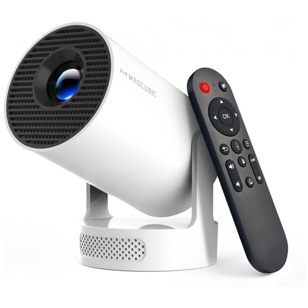 ECTQQSKJNMYD0B_0-1.jpg - Projetor Magcubic Mini com WiFi 6 e Bluetooth 5.4, Suporte 4K, Alto-falante Soundbase de 5W, Keystone Vertical Automático, Projetor Inteligente