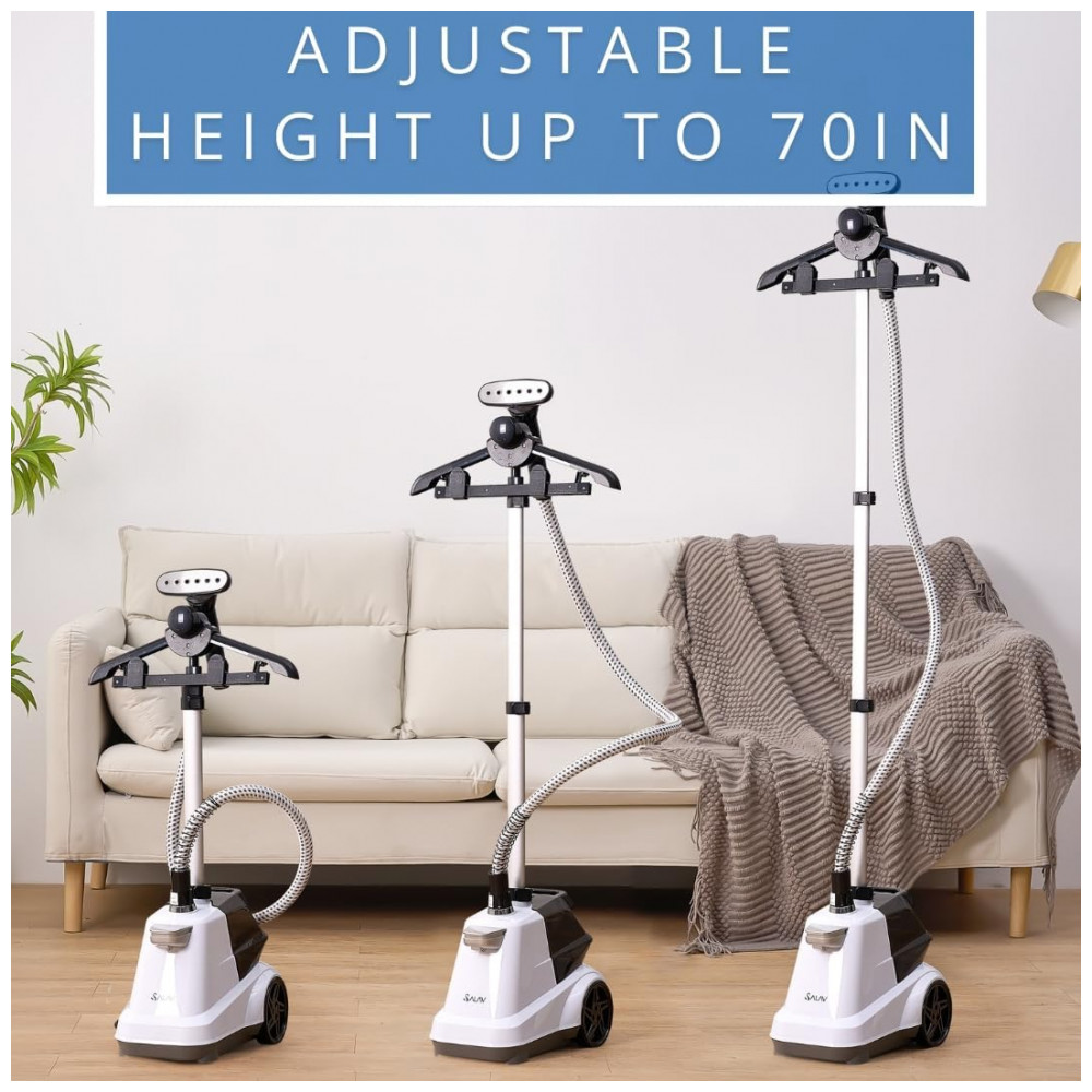 ECTQQVV4B6WD0B_6-1.jpg - SALAV Steamer, Passadeira e Vaporizador de Roupas Profissional com Desligamento Automático