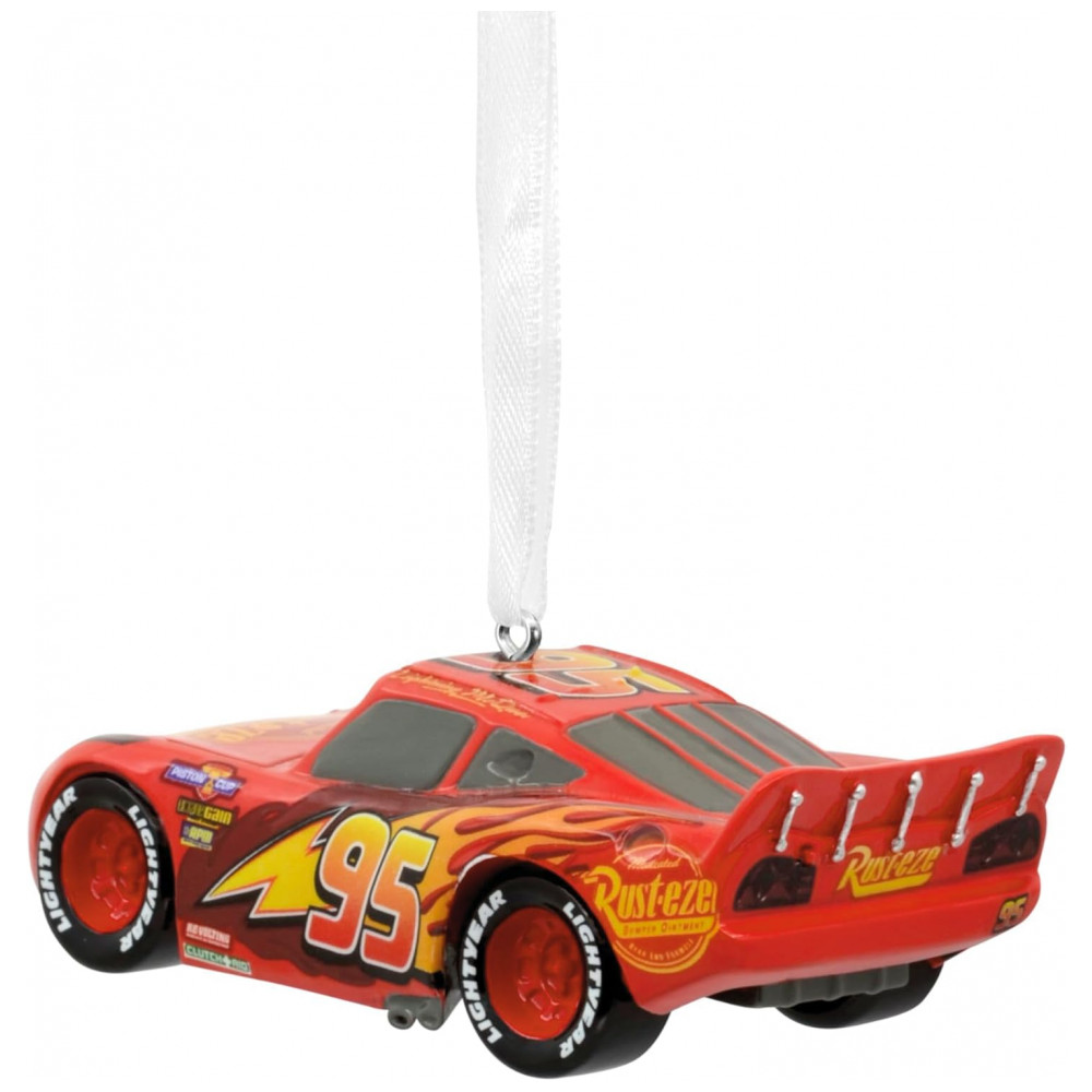 ECTQQX81RJR90B_1-1.jpg - Enfeite de Natal Hallmark Keepsake Disney/Pixar Cars Lightning McQueen, Resina 4,3x3,2x1,9 cm