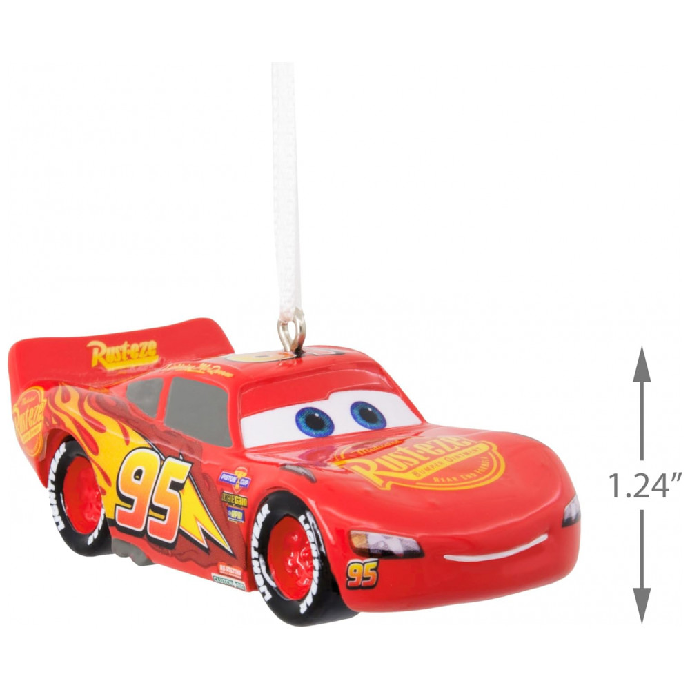 ECTQQX81RJR90B_3-1.jpg - Enfeite de Natal Hallmark Keepsake Disney/Pixar Cars Lightning McQueen, Resina 4,3x3,2x1,9 cm