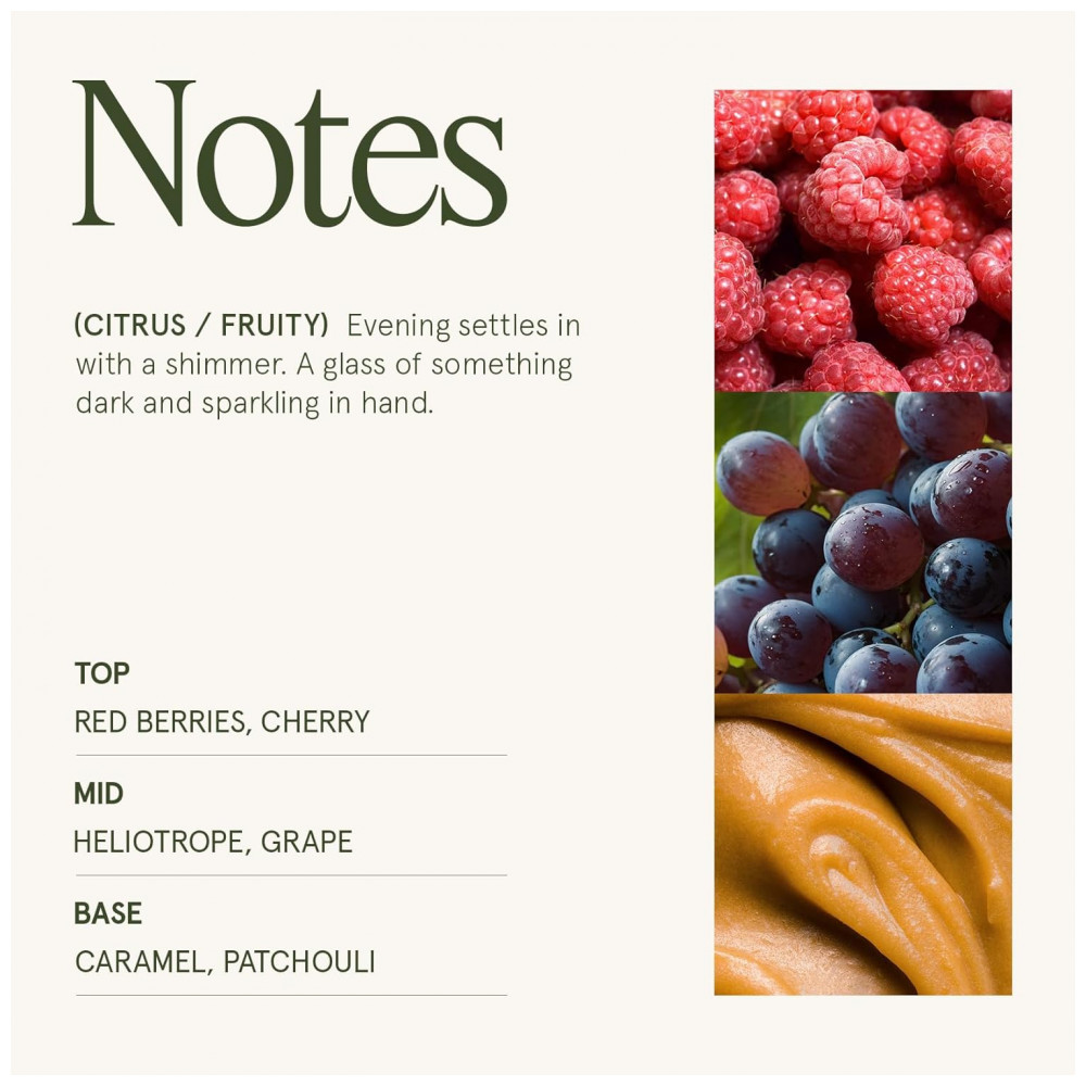 ECTQR3CRJRC80B_3-1.jpg - Vela LA JOLIE MUSE Dark Berries Bergamot - 539 g - 90 Horas de Queima Limpa - Cera de Soja Natural - Elegante para Anfitriões e Decoração Doméstica