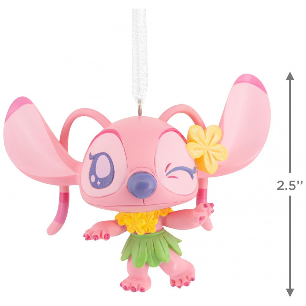 ECTQR8NGTWQD0B_3-1.jpg - Enfeite Natalino Hallmark Keepsake 2025 Disney Stitch Angel, Resina, 7,6 x 6,4 x 5cm