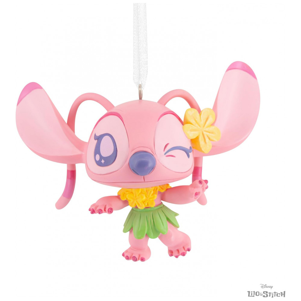 ECTQR8NGTWQD0B_7-1.jpg - Enfeite Natalino Hallmark Keepsake 2025 Disney Stitch Angel, Resina, 7,6 x 6,4 x 5cm