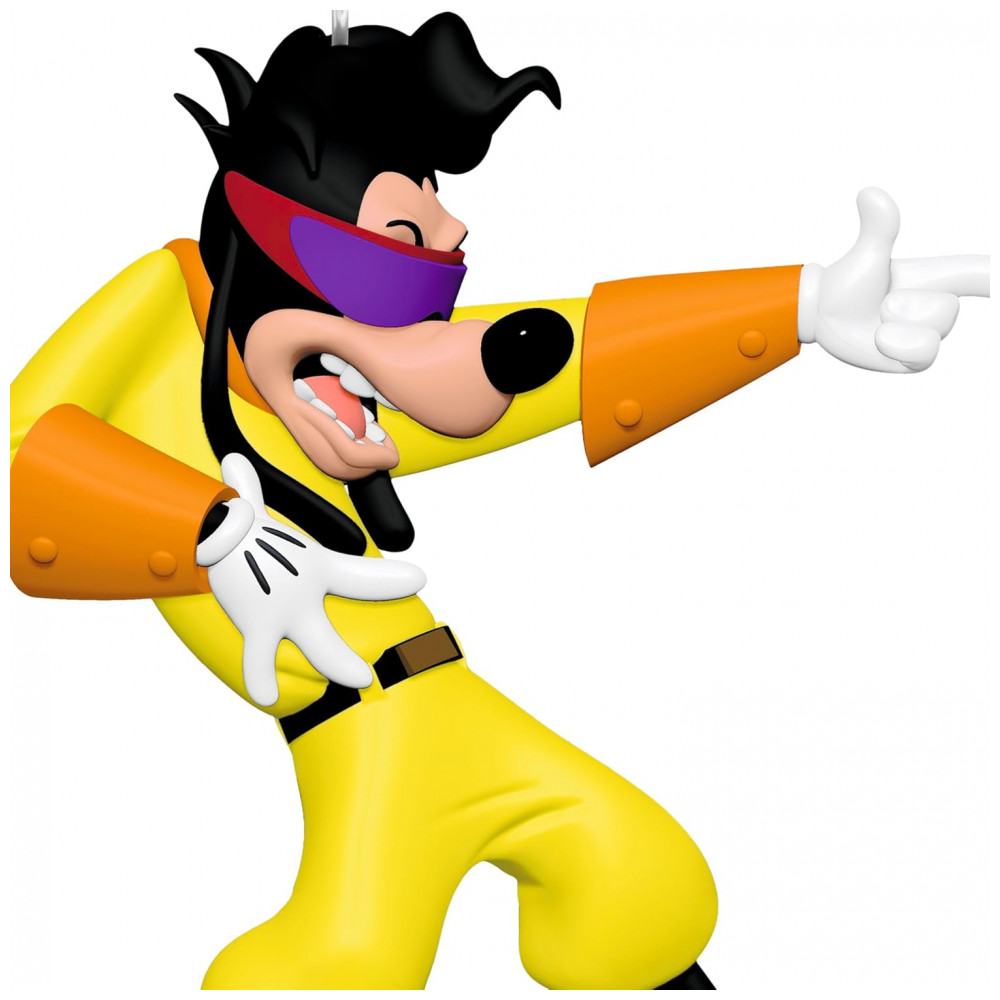 ECTQRB3DRGPD0B_3-1.jpg - Enfeite Natalino Hallmark Keepsake 2025 Disney Max Powerline A Goofy Movie Amarelo, Plástico, 8,3 x 8,9 x 3,2cm