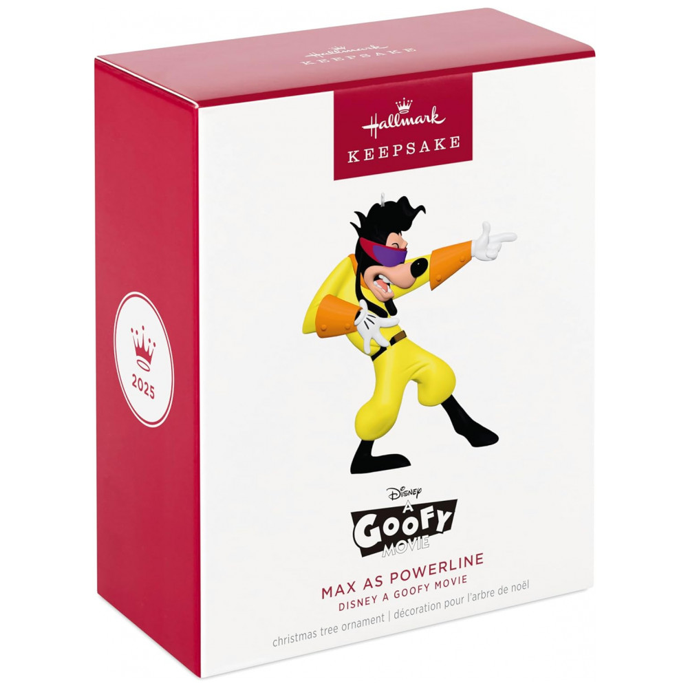 ECTQRB3DRGPD0B_5-1.jpg - Enfeite Natalino Hallmark Keepsake 2025 Disney Max Powerline A Goofy Movie Amarelo, Plástico, 8,3 x 8,9 x 3,2cm