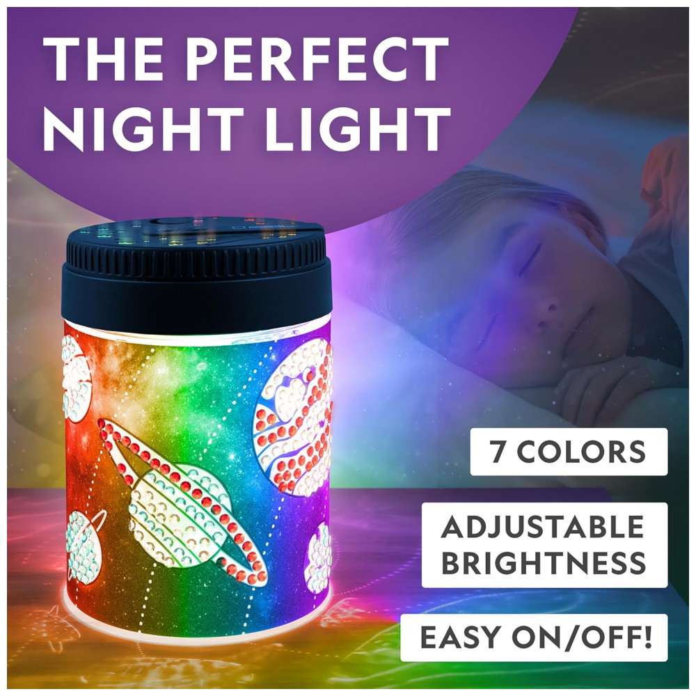 ECTQRC5DNP9C0B_3-1.jpg - Diamond Painting Night Light Sistema Solar – Brinquedo Educativo STEM Painel com 1.000+ Gemas Presente Criativo para Crianças Multicolor National Geographic
