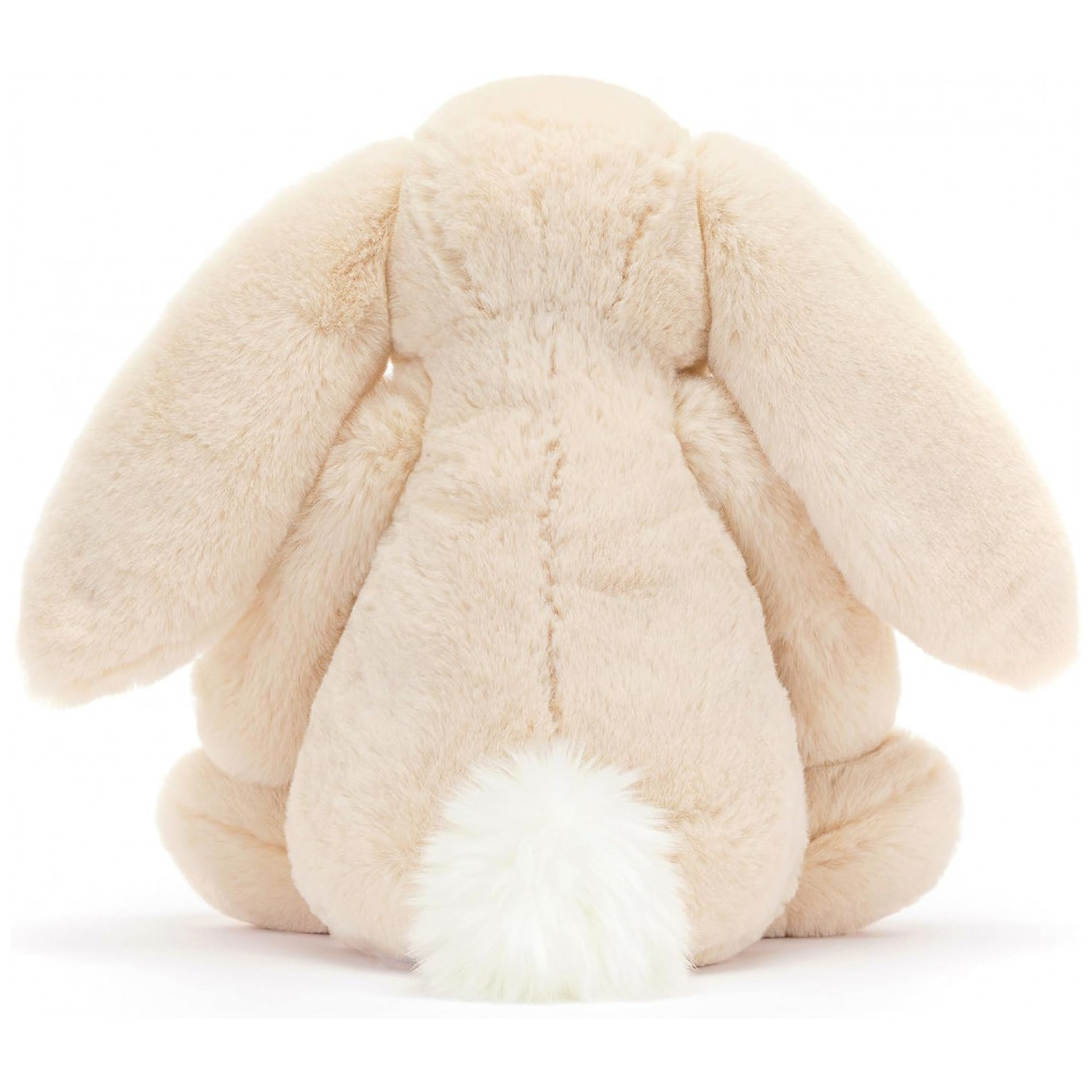 ECTQRWZMF7WB0B_2-1.jpg - Coelho de Pelúcia Jellycat Bashful Luxe Willow, Médio 31 cm, Brinquedo de Pelúcia Coelho Clássico de Presente para Crianças, Cor Bege