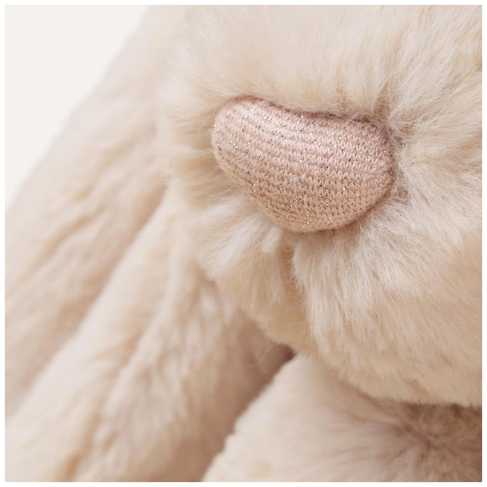 ECTQRWZMF7WB0B_3-1.jpg - Coelho de Pelúcia Jellycat Bashful Luxe Willow, Médio 31 cm, Brinquedo de Pelúcia Coelho Clássico de Presente para Crianças, Cor Bege