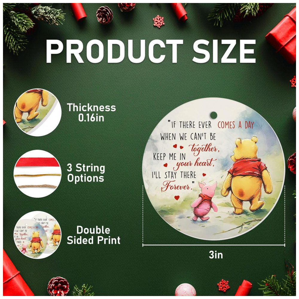 ECTQRZY9HCFD0B_1-1.jpg - Enfeite de Natal Cerâmico 34HD, Dupla Face, Redondo 7,4 cm, Decoração para Árvore, Presente Natalino 2025 com Cordão