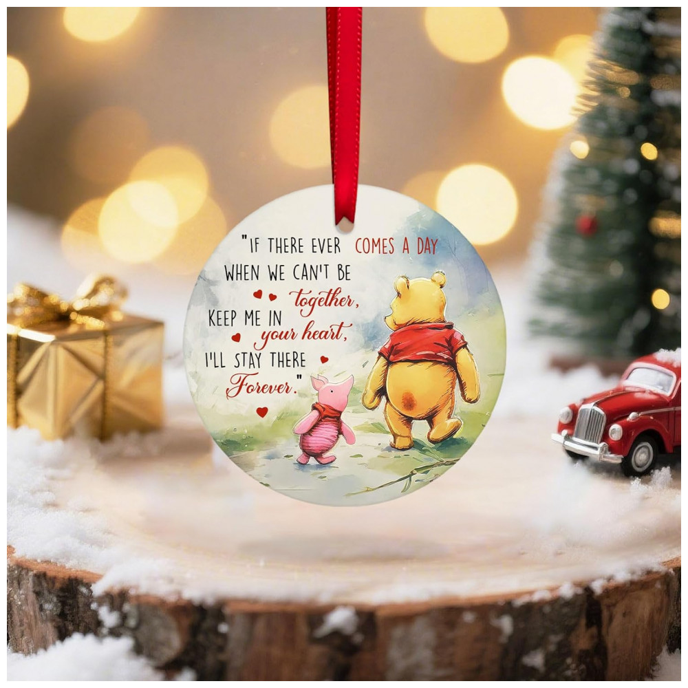 ECTQRZY9HCFD0B_4-1.jpg - Enfeite de Natal Cerâmico 34HD, Dupla Face, Redondo 7,4 cm, Decoração para Árvore, Presente Natalino 2025 com Cordão