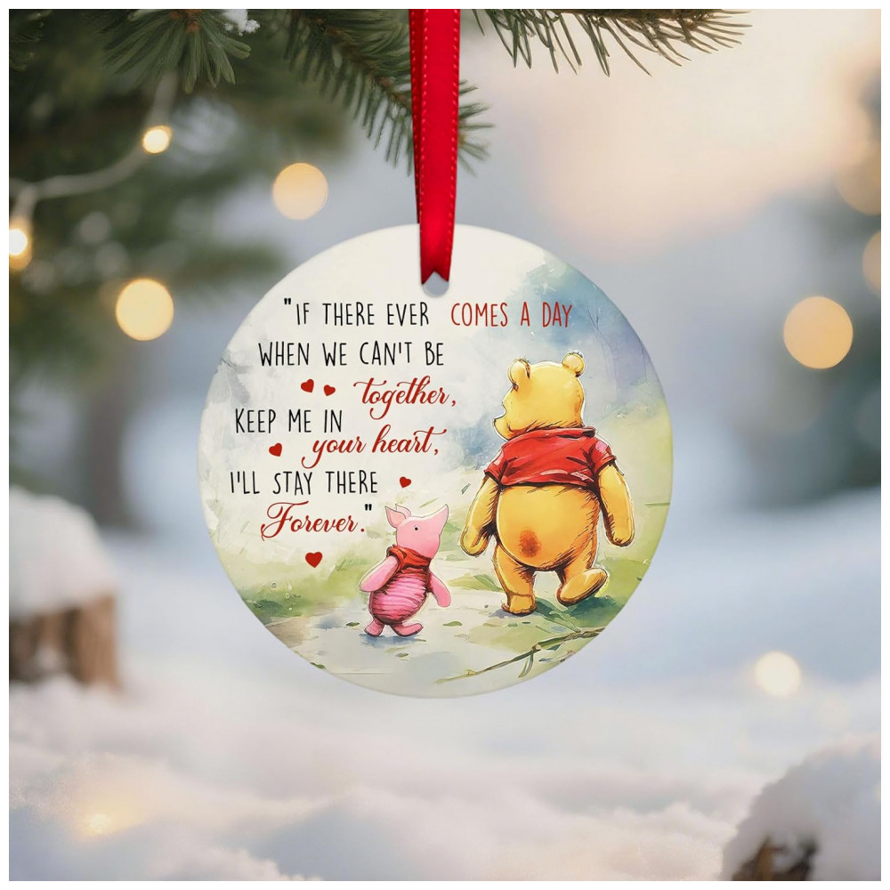 ECTQRZY9HCFD0B_5-1.jpg - Enfeite de Natal Cerâmico 34HD, Dupla Face, Redondo 7,4 cm, Decoração para Árvore, Presente Natalino 2025 com Cordão