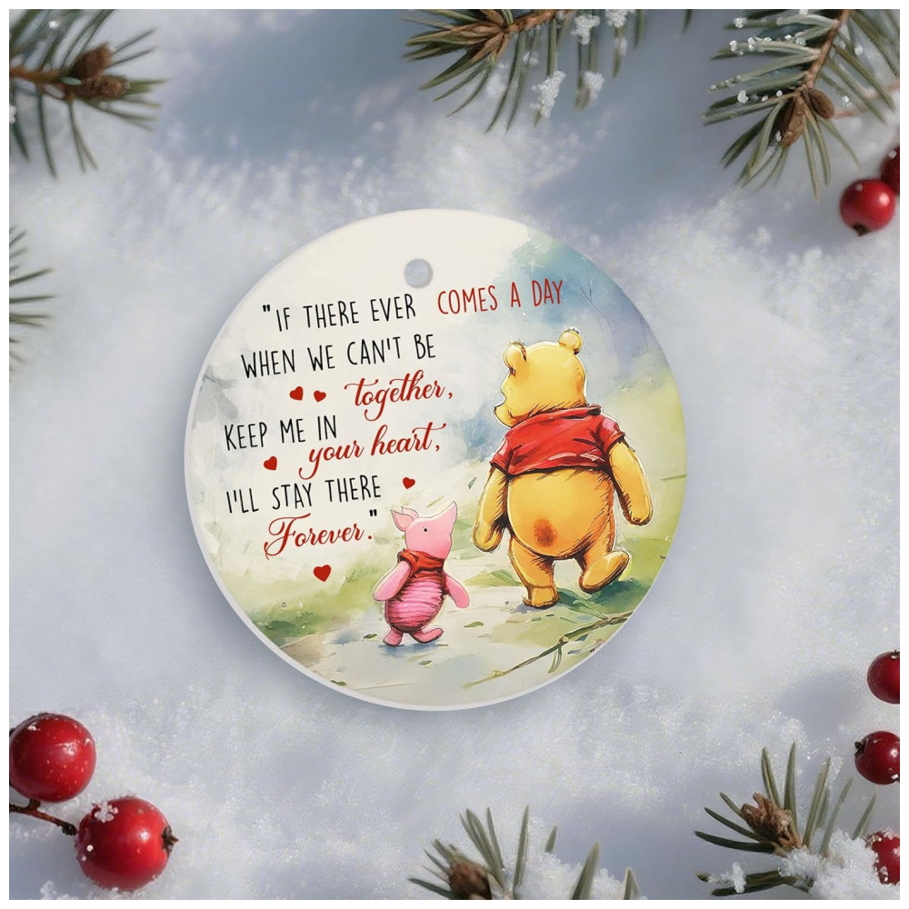 ECTQRZY9HCFD0B_6-1.jpg - Enfeite de Natal Cerâmico 34HD, Dupla Face, Redondo 7,4 cm, Decoração para Árvore, Presente Natalino 2025 com Cordão