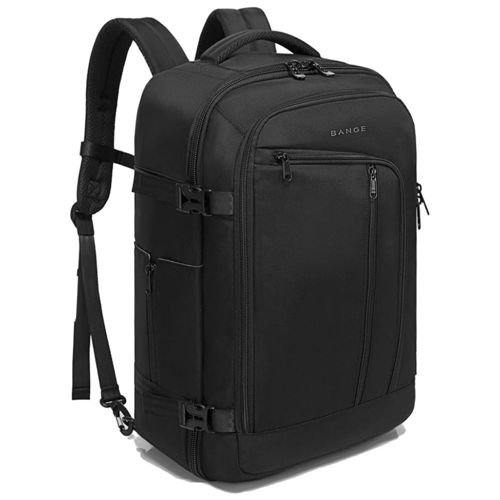 ECTQS7VP7DJ80B_0-1.jpg - Mochila para Laptop À prova D BANGE 1916 Preto