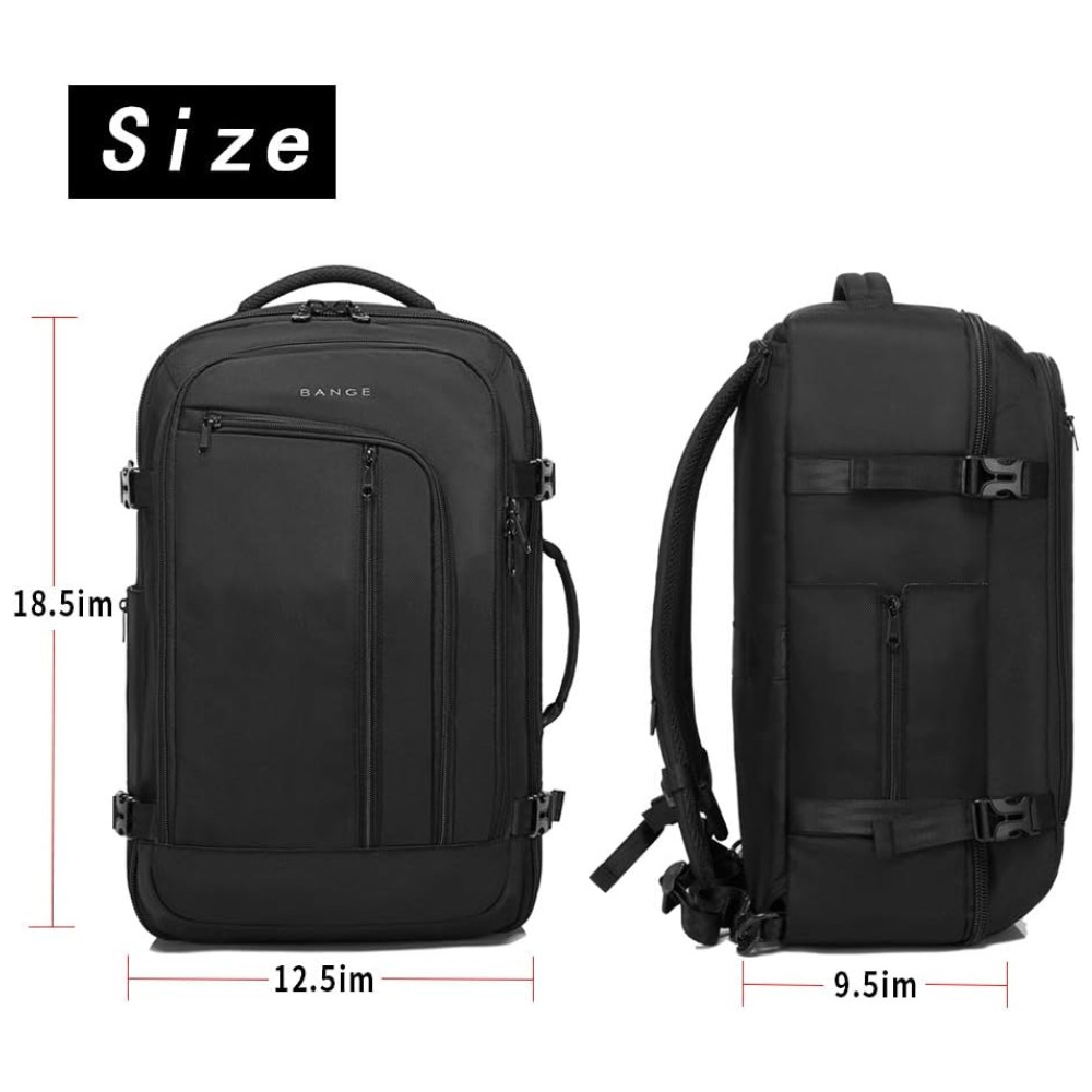 ECTQS7VP7DJ80B_1-1.jpg - Mochila para Laptop À prova D BANGE 1916 Preto