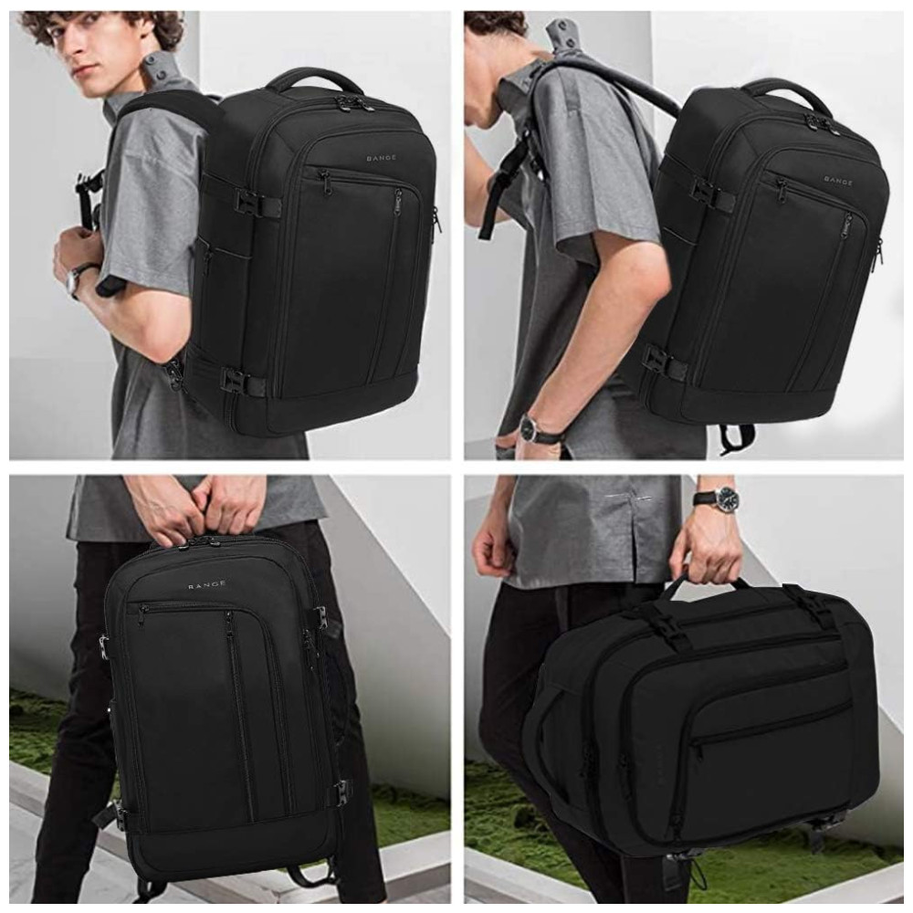 ECTQS7VP7DJ80B_6-1.jpg - Mochila para Laptop À prova D BANGE 1916 Preto