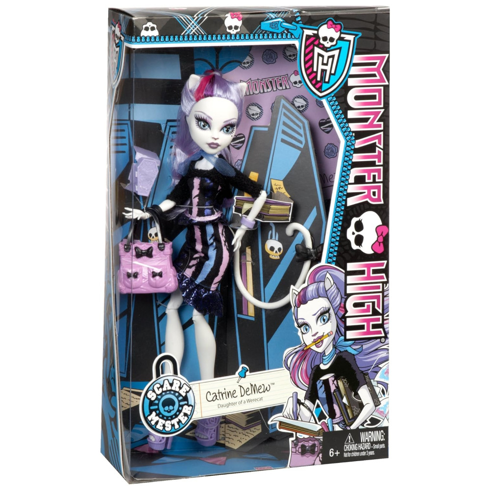 ECTQSB63AMF00B_7-1.jpg - Monster High Boneca Catrine DeMew para Crianças a partir de 6 Anos MATTEL BGD88 Azul