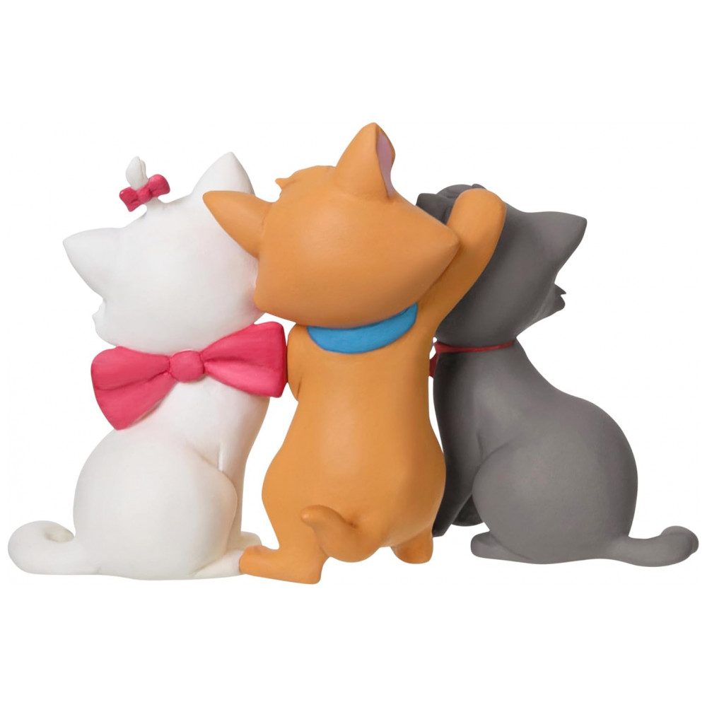 ECTQSCQX93RD0B_5-1.jpg - Enfeite de Natal Hallmark Keepsake 2025, Disney Os Aristogatas 55º Aniversário Berlioz, Toulouse e Marie