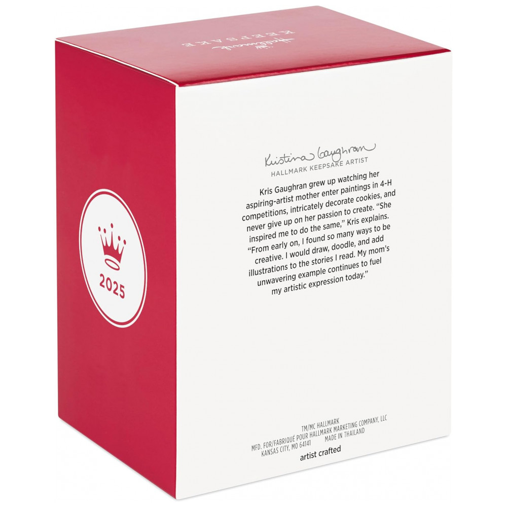 ECTQSCQX93RD0B_7-1.jpg - Enfeite de Natal Hallmark Keepsake 2025, Disney Os Aristogatas 55º Aniversário Berlioz, Toulouse e Marie