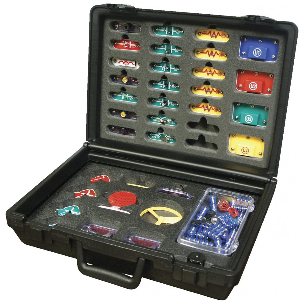 ECTQSCYJMF000B_0-1.jpg - Snap Circuits SC-500 – Kit Educacional de Eletrônica com Mais de 500 Projetos para Crianças a Partir de 8 Anos