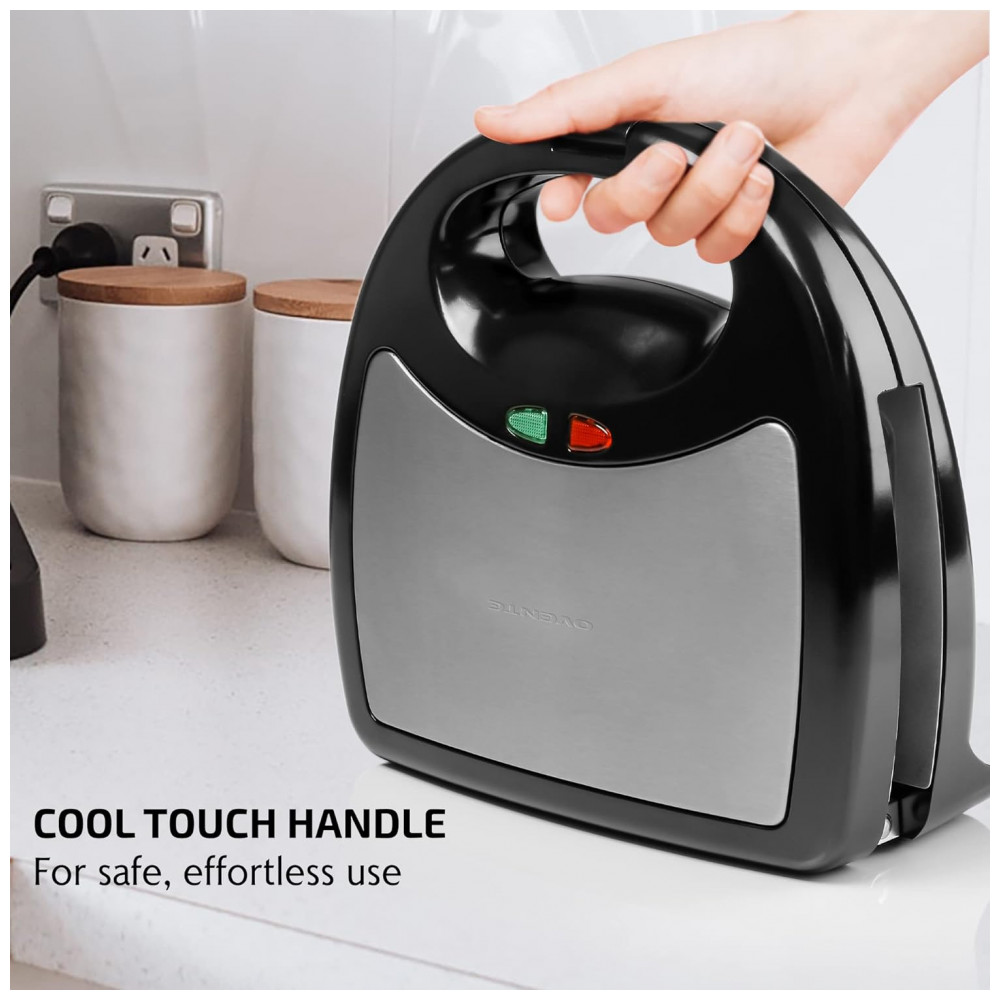 ECTQSG14V9970B_4-1.jpg - OVENTE Conjunto 3 em 1 de Sanduicheira Elétrica, Grill Panini e Máquina de Waffle com Placas Antiaderentes Removíveis, Perfeito para Preparar Sanduích