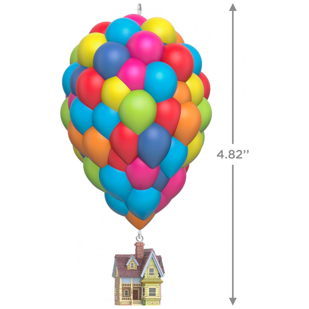 ECTQSGLZ2BXC0B_4-1.jpg - Enfeite de Natal Musical Hallmark Keepsake Disney/Pixar Up, Plástico 8,9x12x8,9 cm