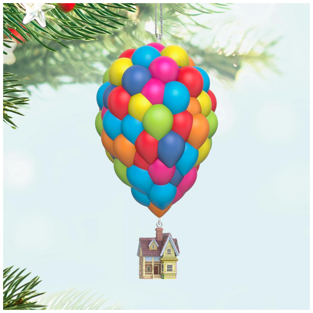 ECTQSGLZ2BXC0B_5-1.jpg - Enfeite de Natal Musical Hallmark Keepsake Disney/Pixar Up, Plástico 8,9x12x8,9 cm